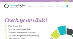 Desktop Screenshot of karen-gallagher.com